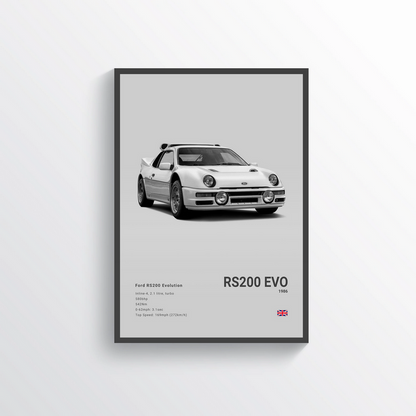 Ford RS200 Evo 1986