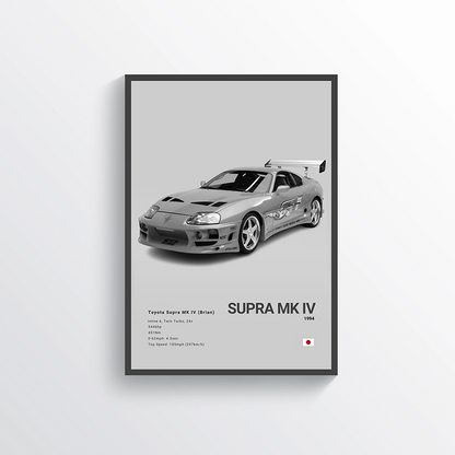 Toyota Supra MK IV 1994 (Brian) Fast and Furious