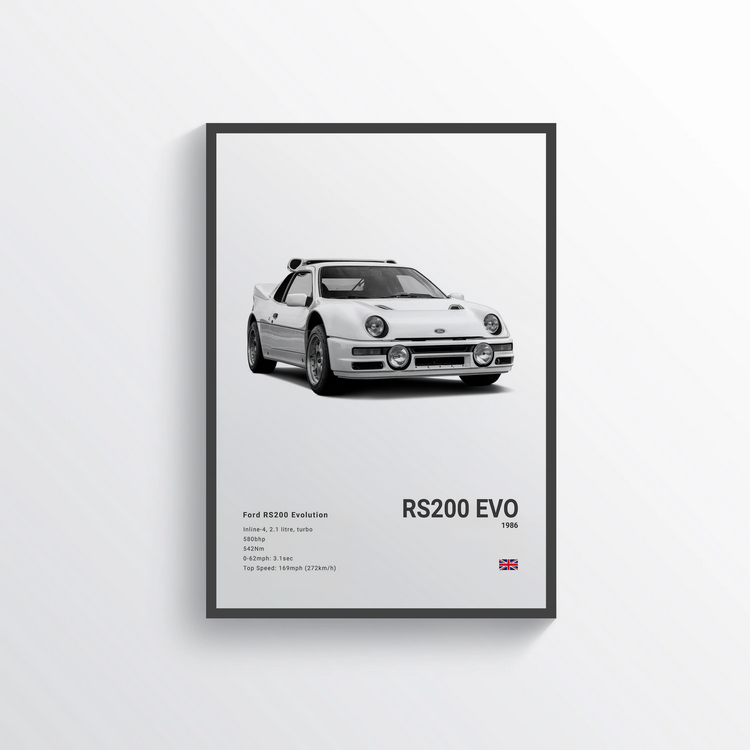 Ford RS200 Evo 1986 