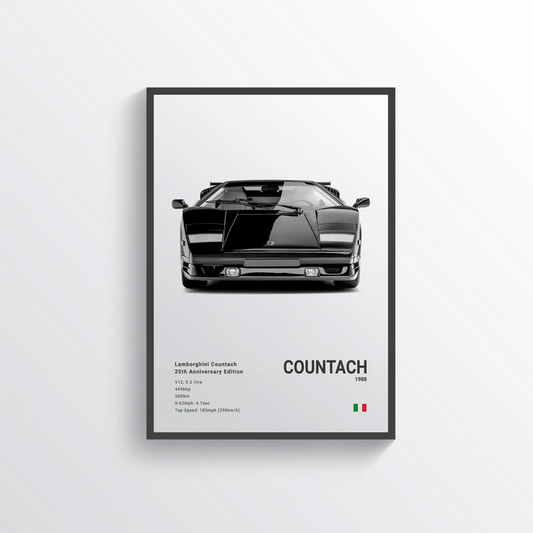 Lamborghini Countach edizione 25° anniversario 1988 