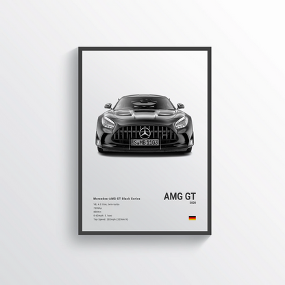Mercedes AMG GT Serie Negra 2020 