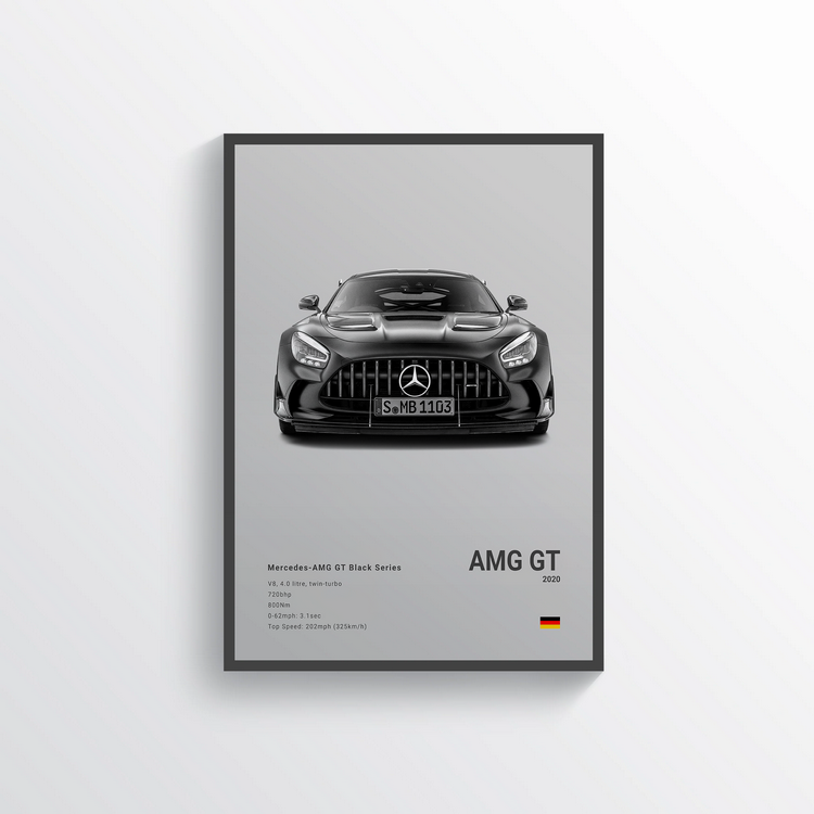 Mercedes AMG GT Serie Negra 2020 