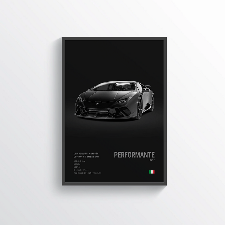 Lamborghini Huracán LP 640-4 Performante 2017
