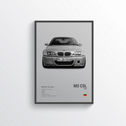 BMW M3 E46 CSL 2003 